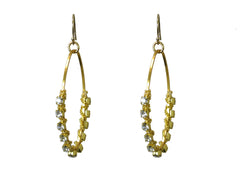 Sasha Gold Hoop Earrings