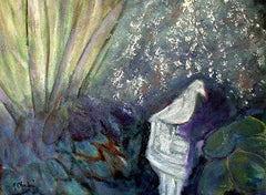 Quiet Garden Modern Print