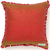 Bright Peace Folk Art Pillow
