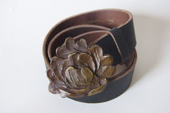 Lotus Flower Belt Buckle