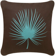 Palm Fond Organic Eco Art Throw Pillows