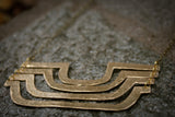 Aztec Brass Necklace