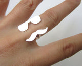 Mr. Mustache with Sunglasses Ring