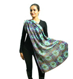 Hand Painted Cashmere Scarf