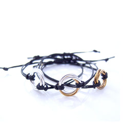 Infinity Cord Bracelet