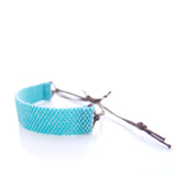 Happy Cord Turquoise Beaded Bracelet