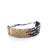 Stardust Cord Beaded Black Bracelet