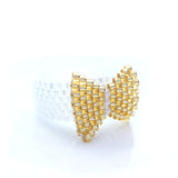 Immaculate Gold Beaded Ring