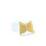 Immaculate Gold Beaded Ring