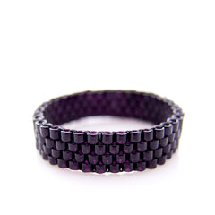 Skinnies Noir Beaded Ring