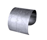 London Tube Cuff Embossed