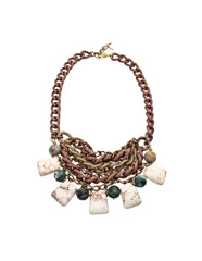 Malaka Large Gemstone Necklace