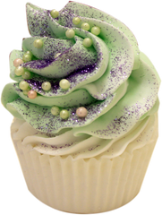 Fresh Lavender Cupcake Bath Bomb