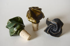 Origami Rose Bottle Stoppers