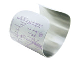 Paris Metro Stainless Steel Cuff Mauve
