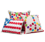 Bright Peace Folk Art Pillow