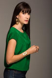 Points Handmade Brass Cuff