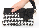 Small Wristlet Clutch - Yellow Zig