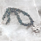 Aquamarine and Silver Pendant Necklace