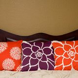 Bloom Eco Art Throw Pillows