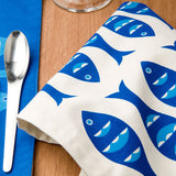 Blue Fish Eco-Friendly Cloth Napkins