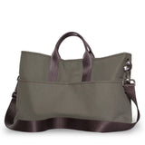 Brief Tote Bag Canvas- Green