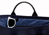 Brief Canvas Tote Bag Ballistic Nylon- Navy