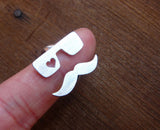 Mr. Mustache in Love Ring