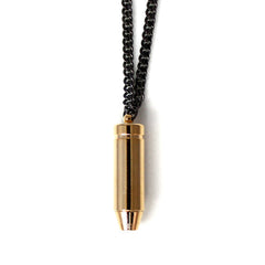Golden Bullet Chain Necklace