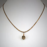 Gold Titanium Necklace
