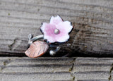Enamel Sakura Ring