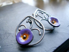 Sterling Silver Teardrop Post Earrings