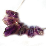 Amethyst Chips Stone Necklace