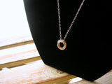 Love Knot Pendant Sterling Silver Chain Love Forever Necklace