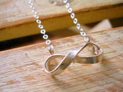 Sterling Silver Infinity Necklace