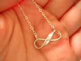 Sterling Silver Infinity Necklace