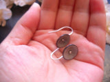 Oyster Poppy Hook Earrings