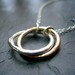 Karma Necklace Entwined Together