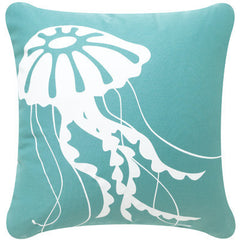 Jellyfish Eco Art Throw Pillows