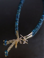 Blue Apatite Necklace