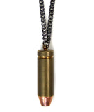 Golden Bullet Chain Necklace