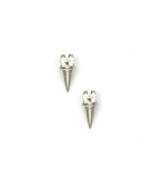 Maxine Gold Spike Stud Diamond Earrings