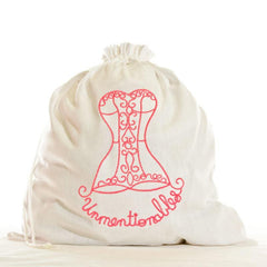 Embroidered Giselle Travel Lingerie Bag