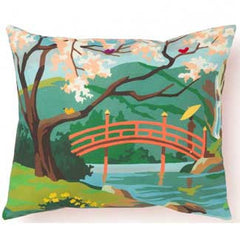 Eastern Garden Accent Pillow