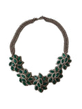 Glacier Blue Petal Flower Necklace