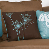 Papyrus Organic Cotton Eco Art Throw Pillow