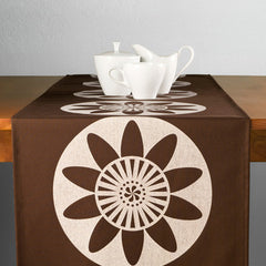 Passion Flower Modern Eco-Friendly Table Runner