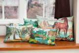Eastern Garden Accent Pillow