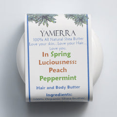 Yamerra In Spring Lusciousness Peach/Peppermint Hair & Body Butter