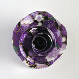 Colorful Patterned Paper Rose Pin
